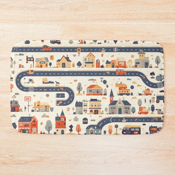 Item preview, "Living cityscape in miniature style" designed and sold by Kunst-Shirt.