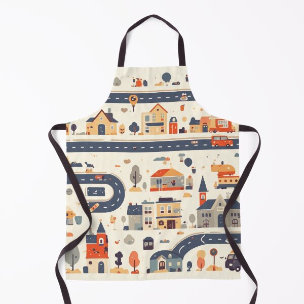 Item preview, "Living cityscape in miniature style" designed and sold by Kunst-Shirt.