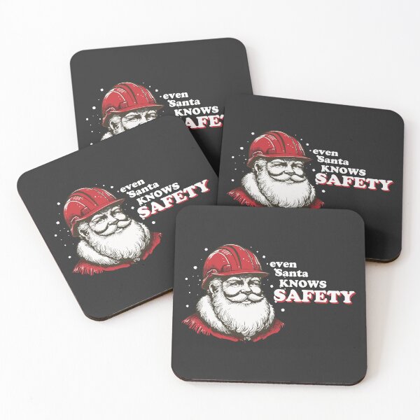 Item preview, even santa knows safety, chrismas designed and sold by Mqyou.