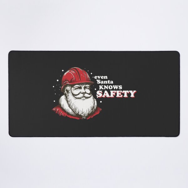 Item preview, even santa knows safety, chrismas designed and sold by Mqyou.