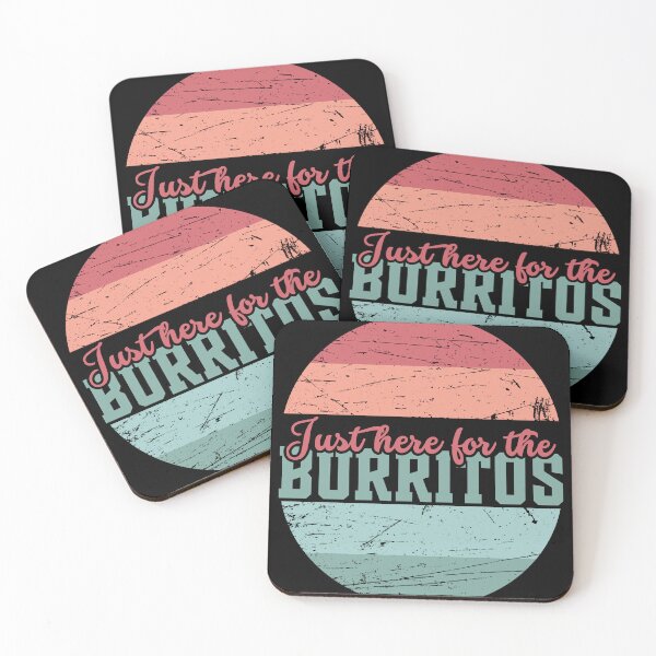 Item preview, Just Here For The Burritos Funny Food designed and sold by TKsTees.