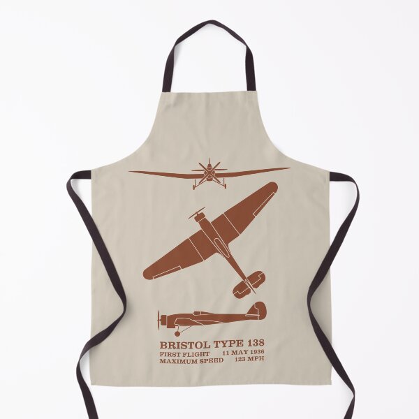 Item preview, Bristol Type 138 British Plane Silhouettes Infographic designed and sold by MilitaryMart.