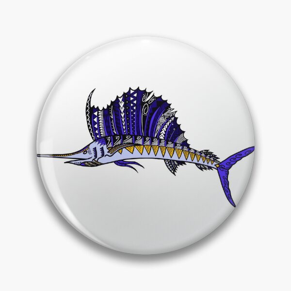 Item preview, Blue Tribal Sailfish designed and sold by Steeb757.