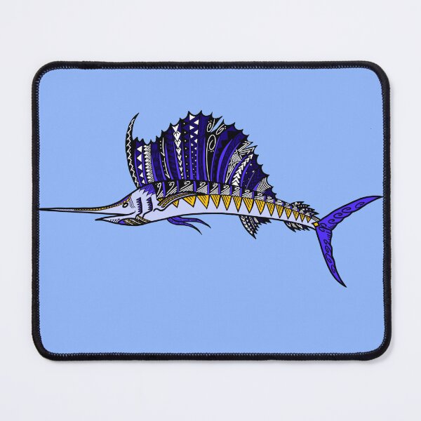 Item preview, Blue Tribal Sailfish designed and sold by Steeb757.
