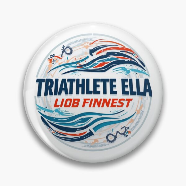 Item preview, Dynamic Triathlete Ella- Swim, Bike, Run designed and sold by Triathlongram.