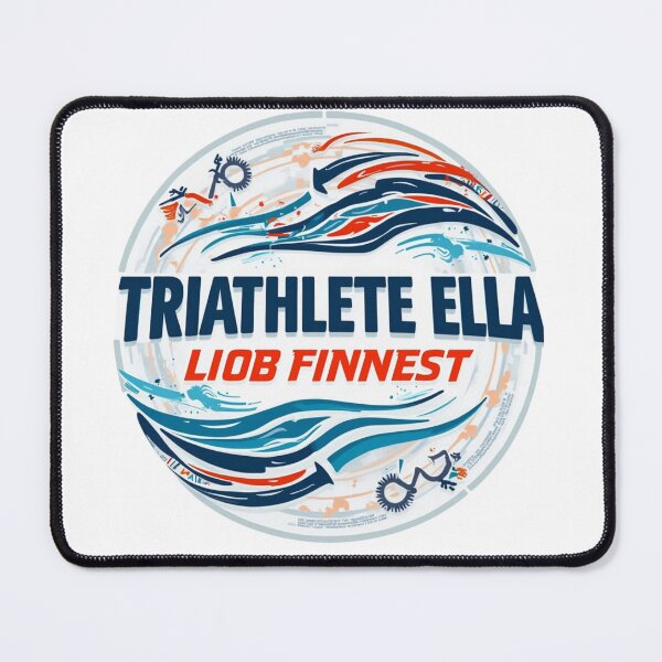 Item preview, Dynamic Triathlete Ella- Swim, Bike, Run designed and sold by Triathlongram.