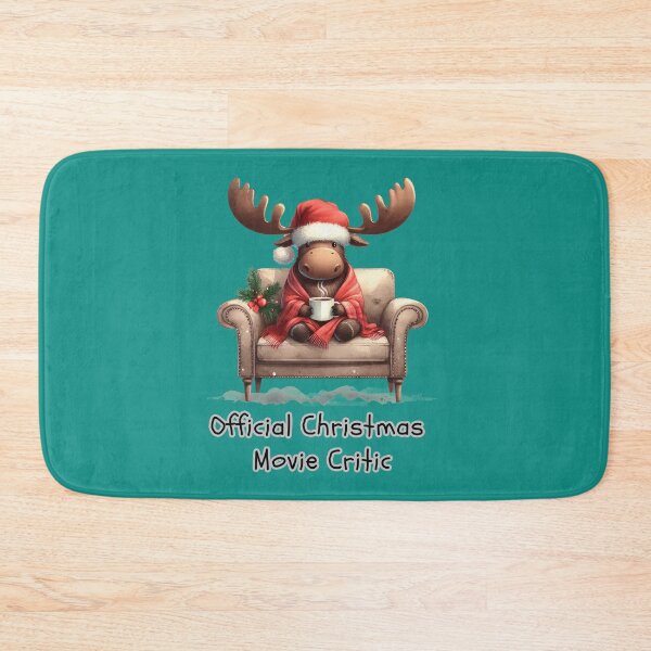 Item preview, funny moose christmas Official Christmas movie critic designed and sold by Dudiudi.