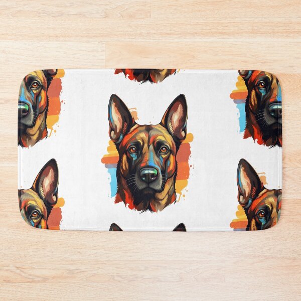Item preview, Colorful Belgian Malinois designed and sold by MendaciousMina.