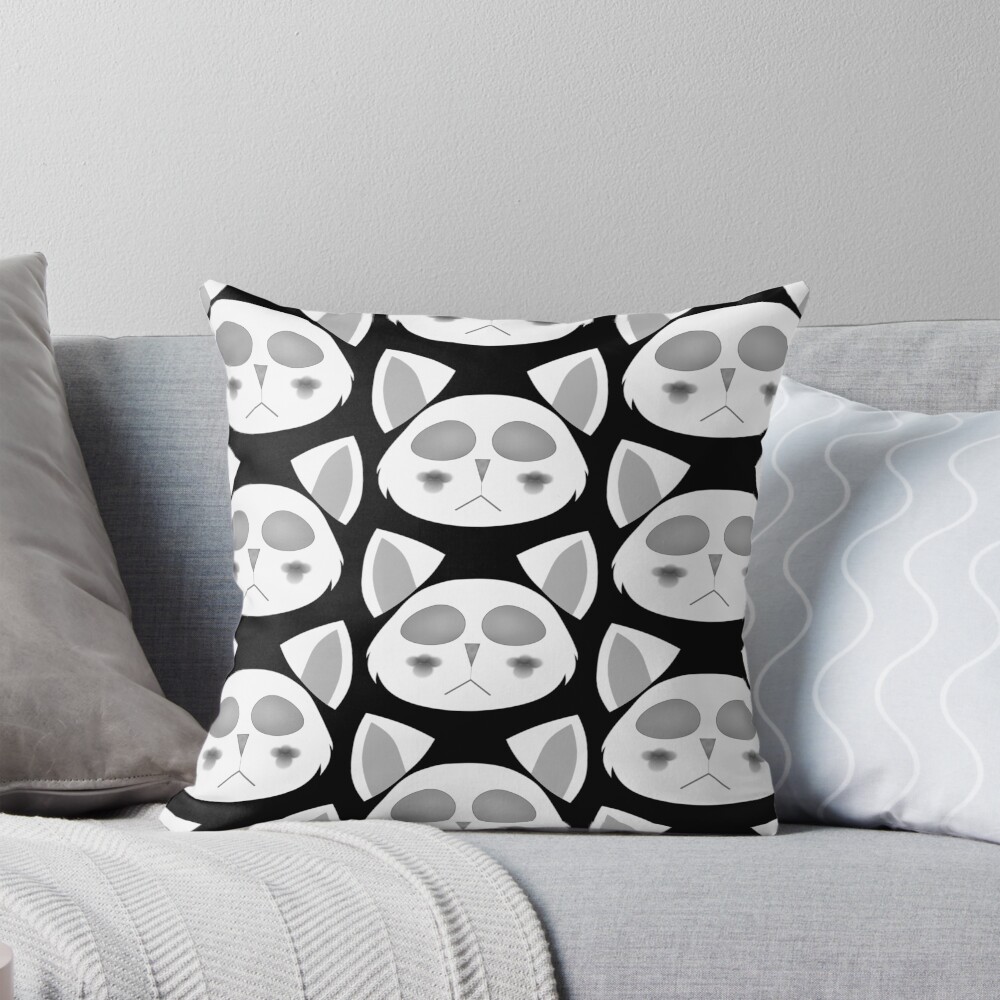 Item preview, Throw Pillow designed and sold by The-Blue-Feline.