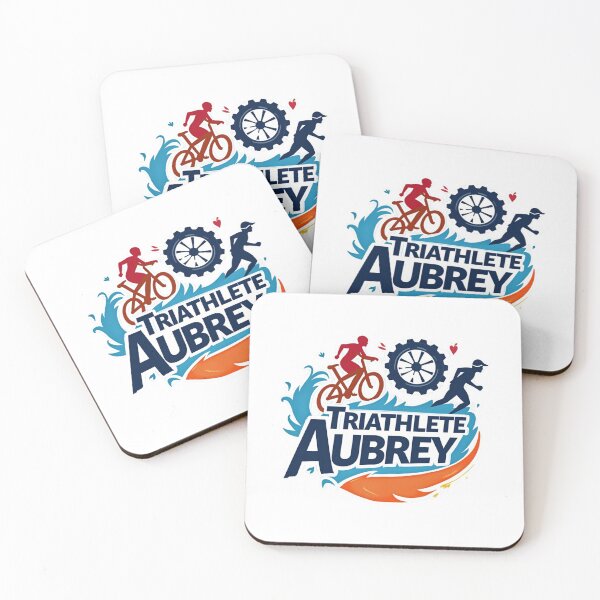 Item preview, Dynamic Triathlete Aubrey - Swim, Bike, Run designed and sold by Triathlongram.