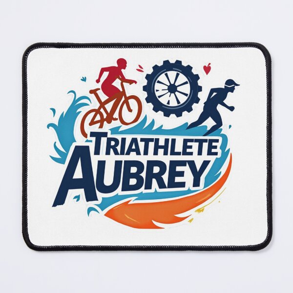 Item preview, Dynamic Triathlete Aubrey - Swim, Bike, Run designed and sold by Triathlongram.