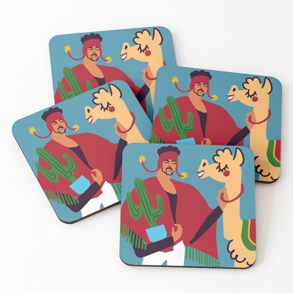 Item preview, Coasters (Set of 4) designed and sold by UVAART.