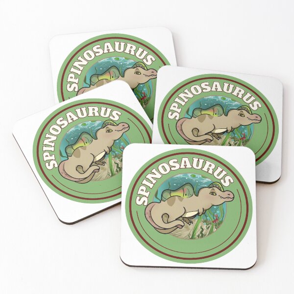 Item preview, Spino Spinosaurus Dinosaur Cute Chibi Design designed and sold by CossieCreations.