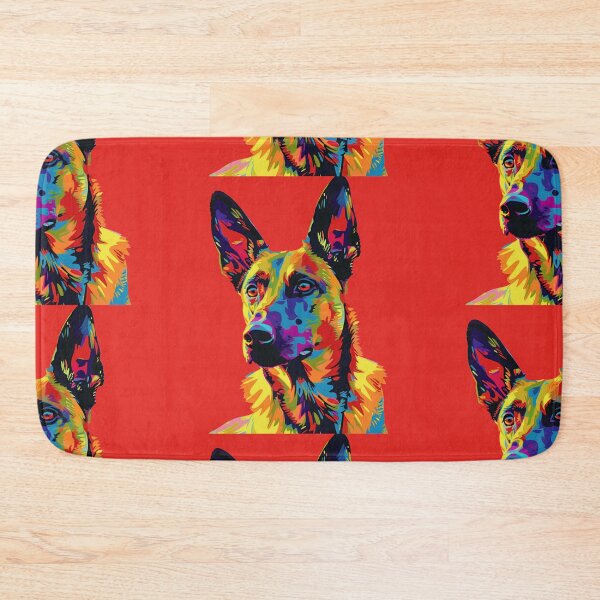 Item preview, Colorful Belgian Malinois designed and sold by MendaciousMina.