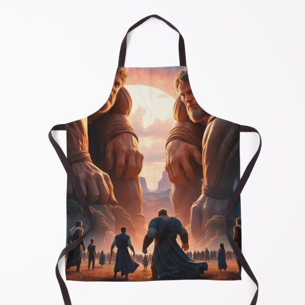 Item preview, Nephilim Giants from the Bible in Genesis 6:4 showing Joshua, Caleb, and spies scouting out the land of Canaan. Rephaim Cedars of Lebanon. We were as grasshoppers before them. designed and sold by tshirtart2024.