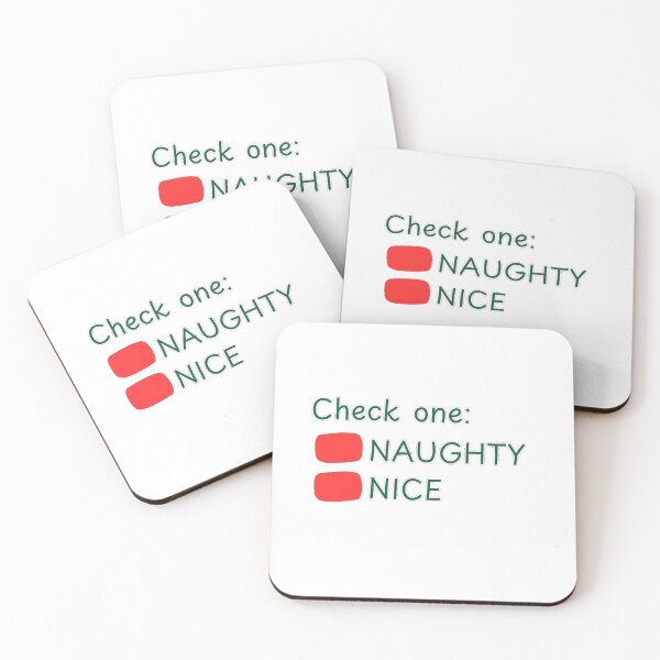 Item preview, Check One: Naughty or Nice designed and sold by FAD-Designs.