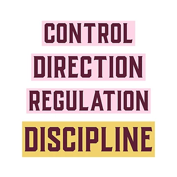 Artwork thumbnail, Discipline (Blank) by MerchandiseMal
