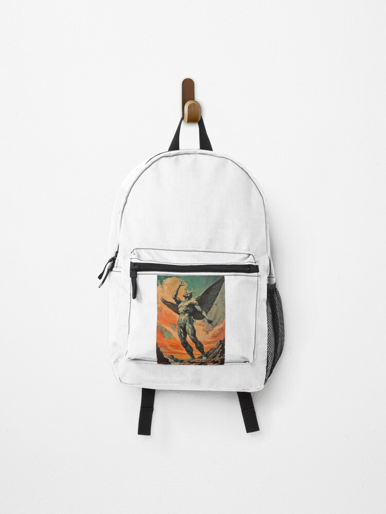 Thumbnail 1 of 3, Backpack, New Man designed and sold by patternshoprad.