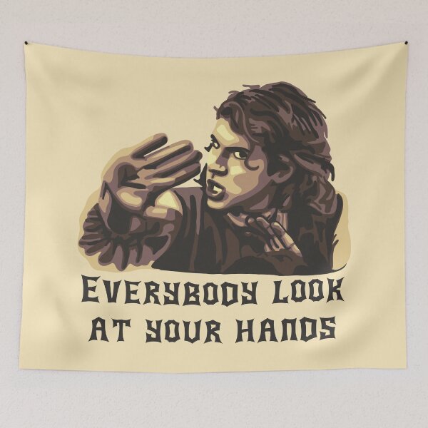 Item preview, Everybody Look at Your Hands designed and sold by Unhinged Heather.