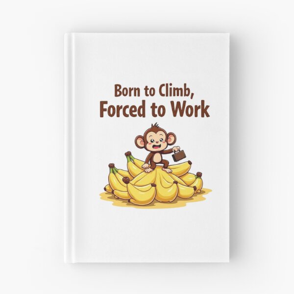 Item preview, Monkey Born to Climb, Forced to Work Monkey Day designed and sold by SignumShop.