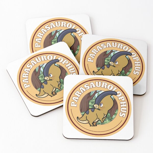 Item preview, Para Parasaur Dinosaur Cute Chibi Design designed and sold by CossieCreations.