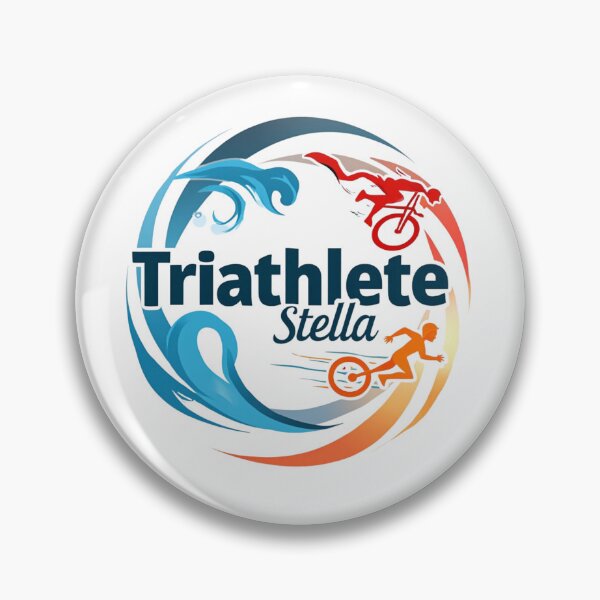 Item preview, Dynamic Triathlete Stella - Swim, Bike, Run designed and sold by Triathlongram.