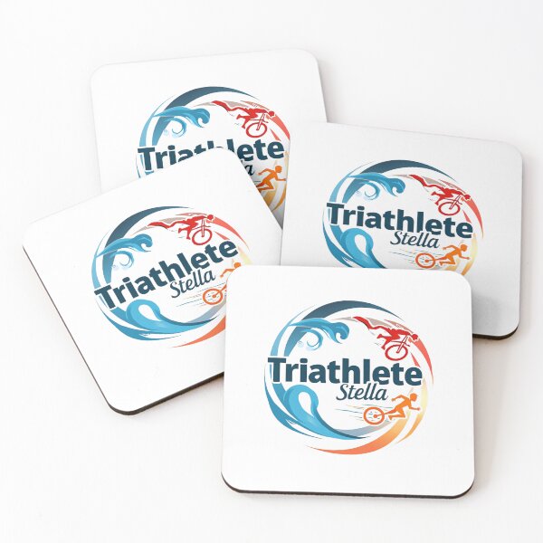 Item preview, Dynamic Triathlete Stella - Swim, Bike, Run designed and sold by Triathlongram.