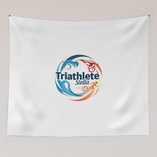 Item preview, Dynamic Triathlete Stella - Swim, Bike, Run designed and sold by Triathlongram.