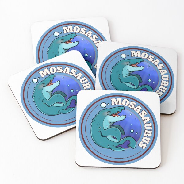 Item preview, Mosasaurus Dinosaur Cute Chibi Design designed and sold by CossieCreations.