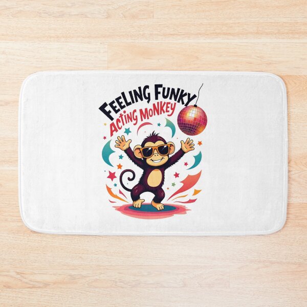 Item preview, Monkey Feeling Funky, Acting Monkey Monkey Day designed and sold by SignumShop.