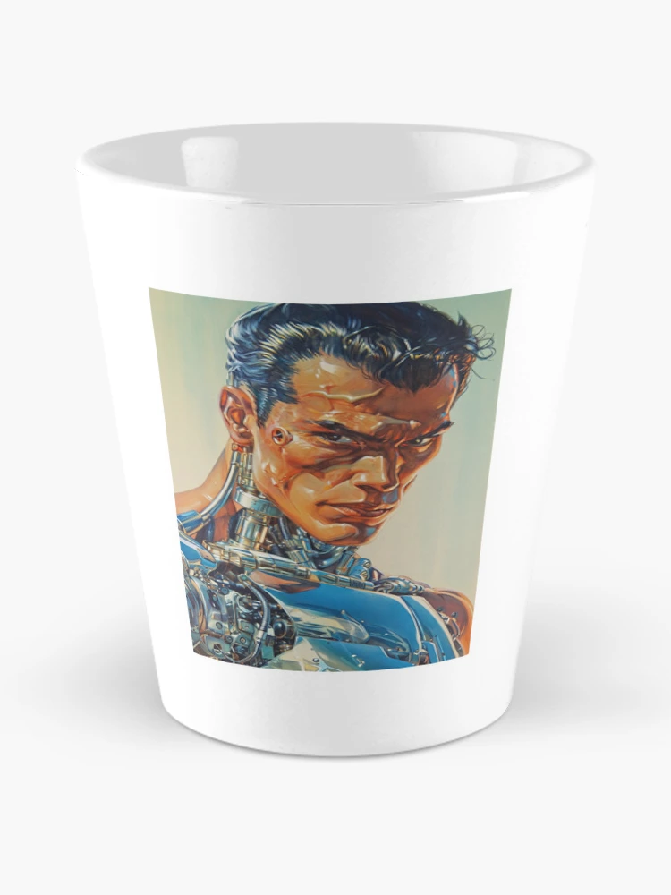 Thumbnail 2 of 4, Coffee Mug, Robot man designed and sold by patternshoprad.