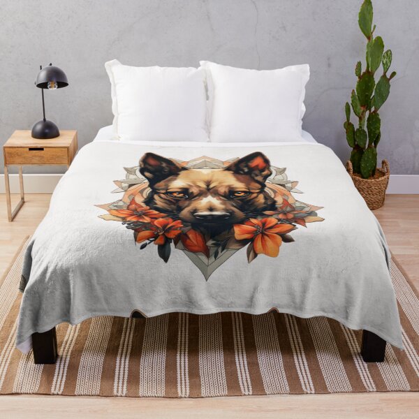 Item preview, Colorful Belgian Malinois designed and sold by MendaciousMina.