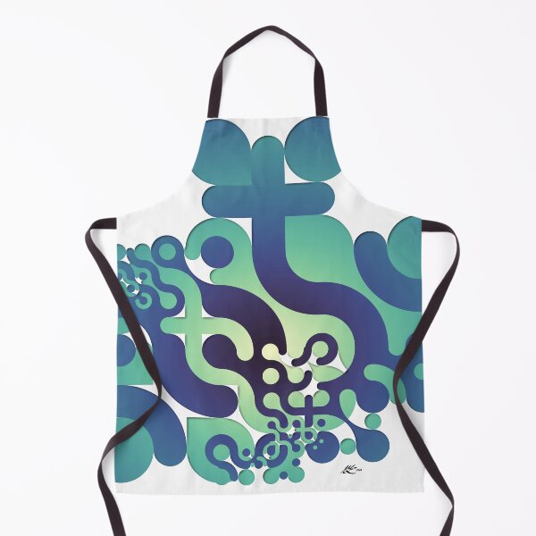 Item preview, Double-masked Aqua Truchet designed and sold by Mary Holstege.