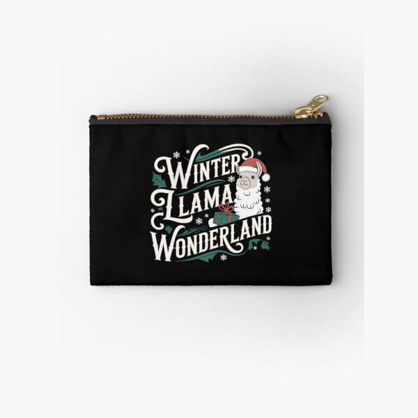 Item preview, Winter Llama Wonderland cute llama for christmas designed and sold by FriendlyLlama.