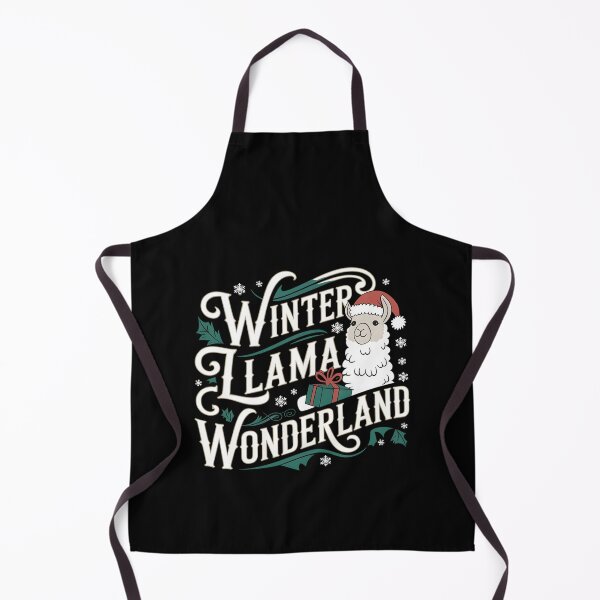 Item preview, Winter Llama Wonderland cute llama for christmas designed and sold by FriendlyLlama.