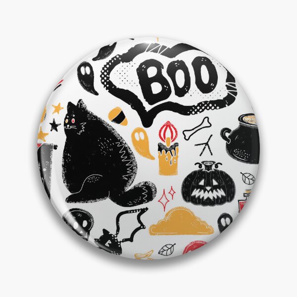 Item preview, Halloween Autumn Mystical Retro Vintage Pattern designed and sold by NayaChu.