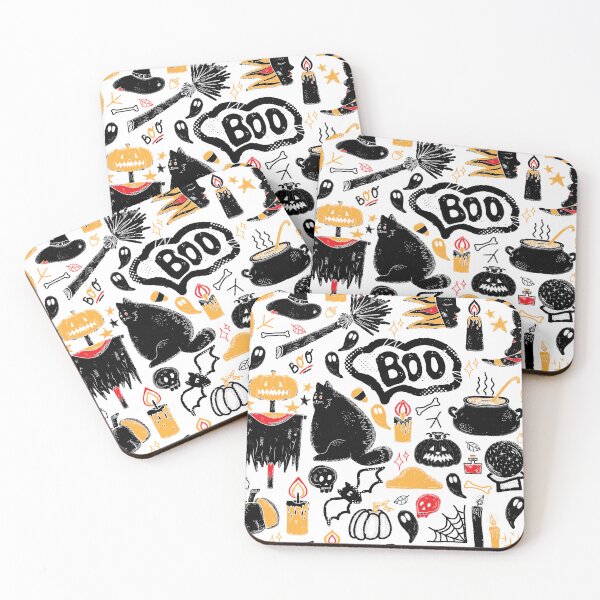 Item preview, Halloween Autumn Mystical Retro Vintage Pattern designed and sold by NayaChu.