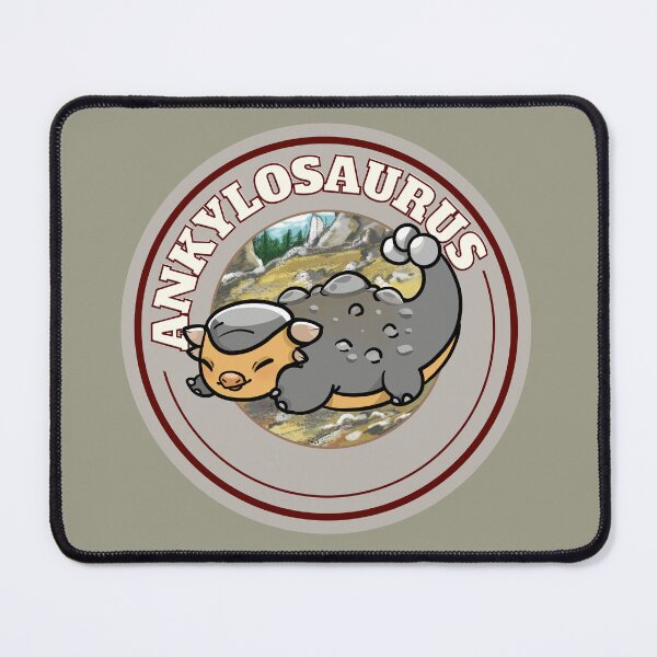 Item preview, Anky Ankylosaurus Dinosaur Cute Chibi Design designed and sold by CossieCreations.
