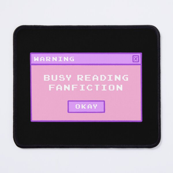Item preview, busy reading fanfiction designed and sold by DesignsByAND.