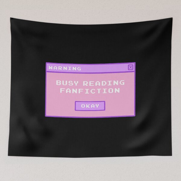 Item preview, busy reading fanfiction designed and sold by DesignsByAND.