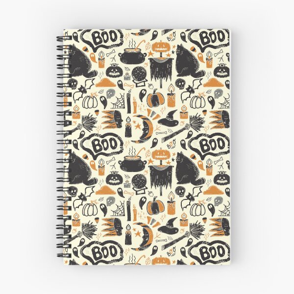 Item preview, Halloween Autumn Mystical Retro Vintage Pattern designed and sold by NayaChu.