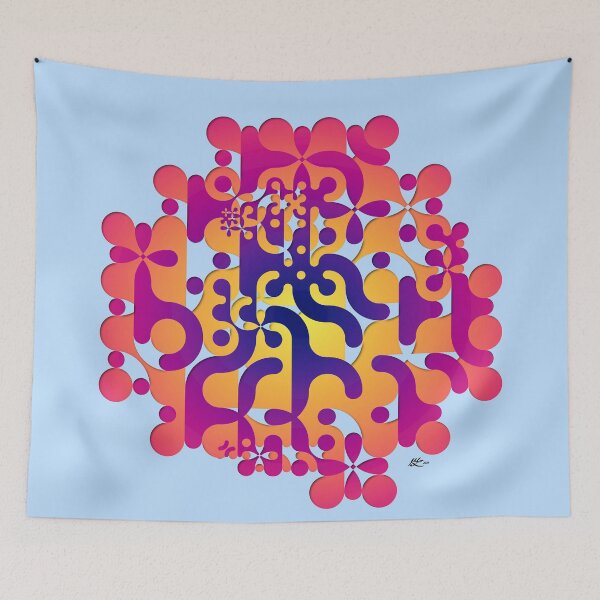 Item preview, Double-masked Party Truchet designed and sold by Mary Holstege.