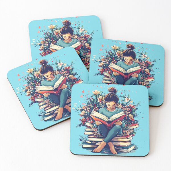 Item preview, She Reads In Beauty designed and sold by GeeksLoveDogs.