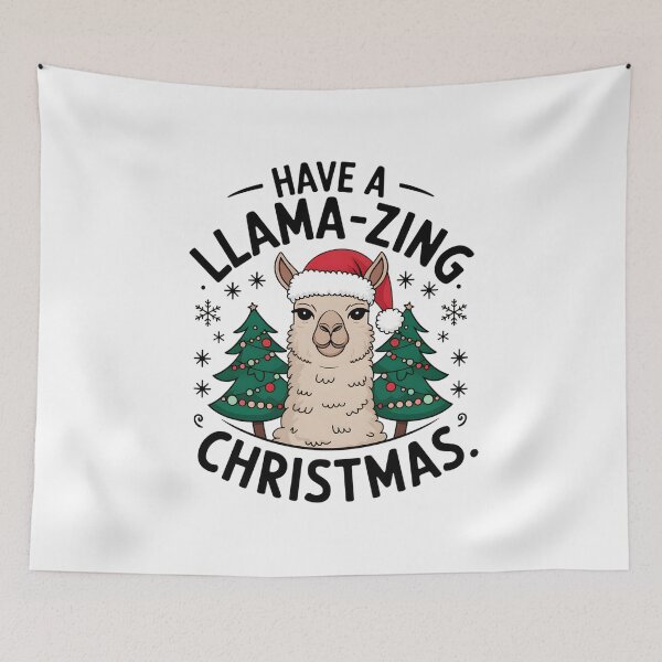 Item preview, Have a Llama-zing christmas cute llama for christmas designed and sold by FriendlyLlama.