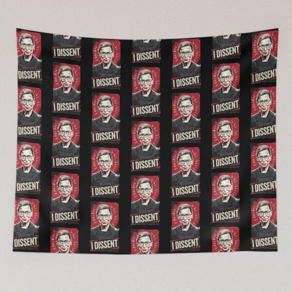 Item preview,   I dissent ruth bader ginsburg designed and sold by TeeARTHY.