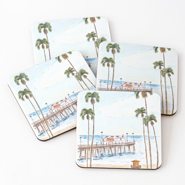 Artikelvorschau, Balboa Pier, Kalifornien entworfen und verkauft von Fun Travel Art.