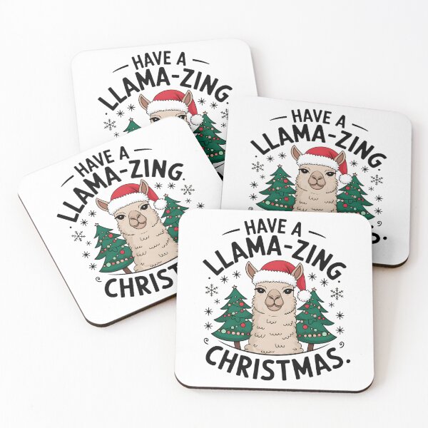 Item preview, Have a Llama-zing christmas cute llama for christmas designed and sold by FriendlyLlama.