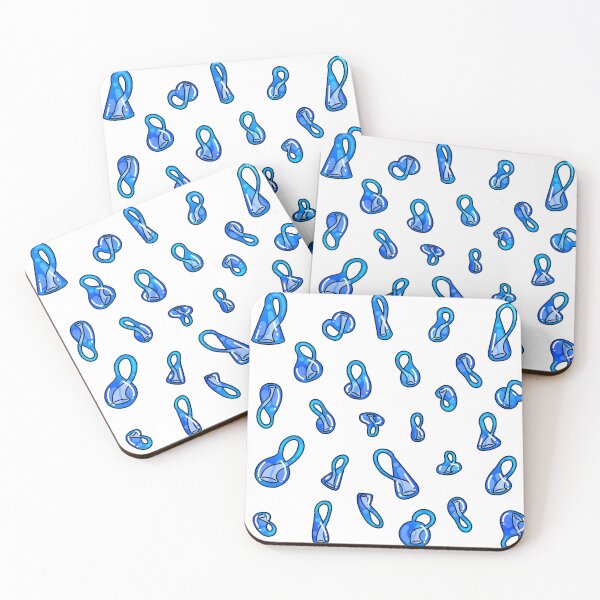 Item preview, bigger klein bottles in blue v1 designed and sold by pollosparatodos.