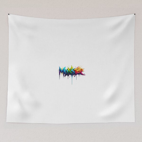 Item preview, Colorful Monster Graffiti Logo designed and sold by Vesto Royal.