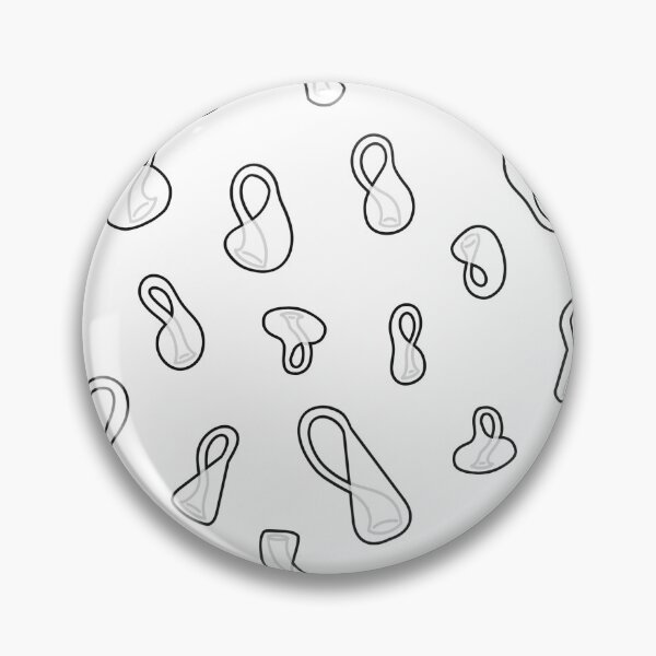 Item preview, bigger klein bottles in black lineart v1 designed and sold by pollosparatodos.